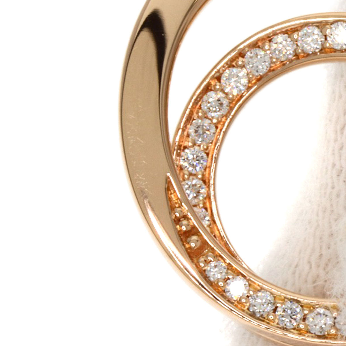 CARTIER Etincel de Cartier Diamond Necklace K18 Pink Gold Ladies [Used]