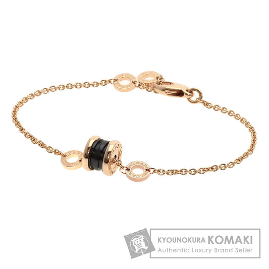 BVLGARI   B.zero1 Black Ceramic SM Bracelet  K18 Pink Gold Ladies [Used]
