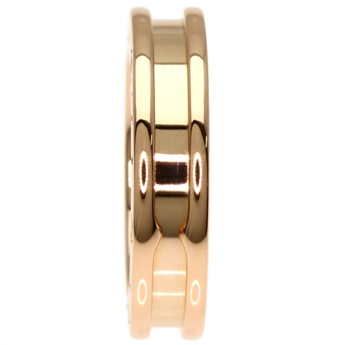 BVLGARI B.zero1 1 band #50 Ring K18 Pink Gold Ladies [Used]