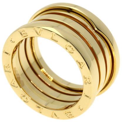 BVLGARI B.zero1 4 Band #53 Ring K18 Yellow Gold Ladies [Used]