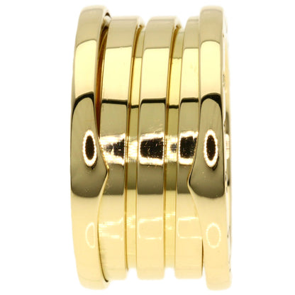 BVLGARI B.zero1 4 Band #53 Ring K18 Yellow Gold Ladies [Used]