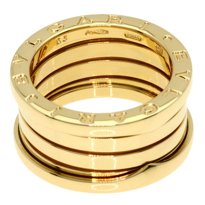BVLGARI B.zero1 4 Band #53 Ring K18 Yellow Gold Ladies [Used]