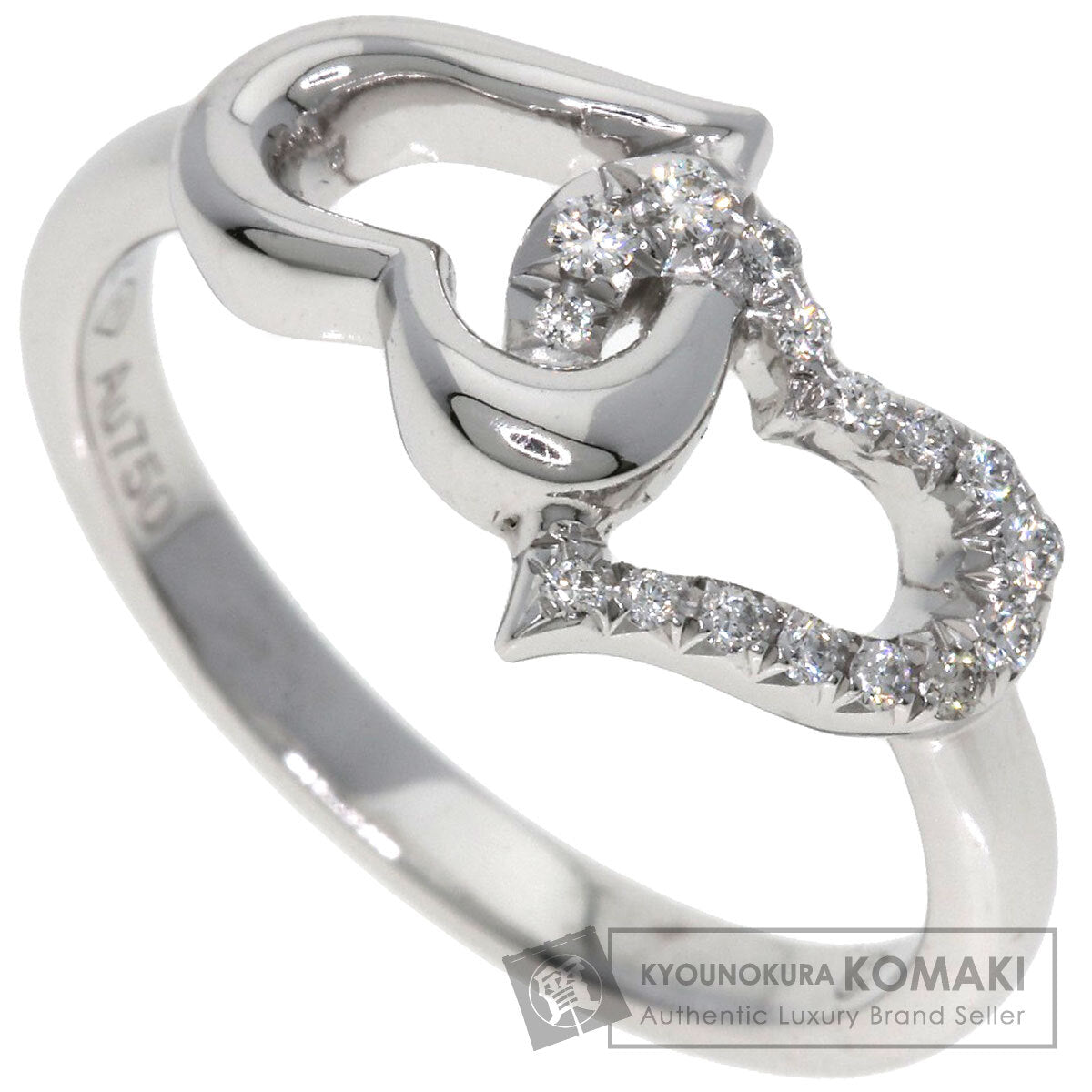 PIAGET Limelight Diamond Ring K18 White Gold Ladies [Used]