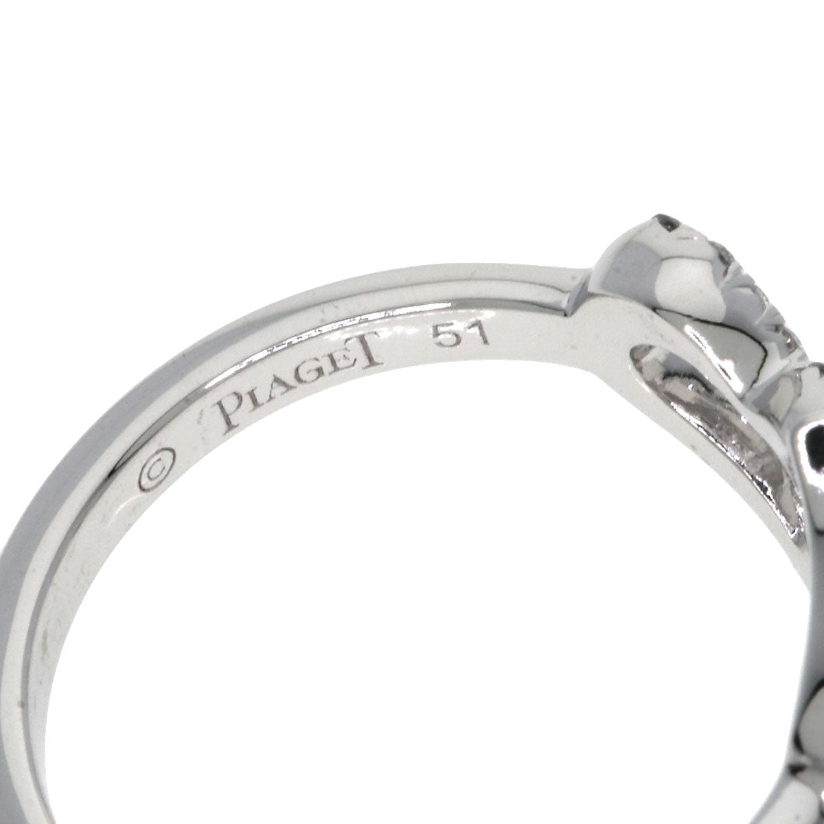 PIAGET Limelight Diamond Ring K18 White Gold Ladies [Used]