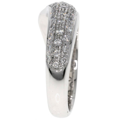Chaumet Venice Diamond Ring K18 White Gold Ladies [Used]