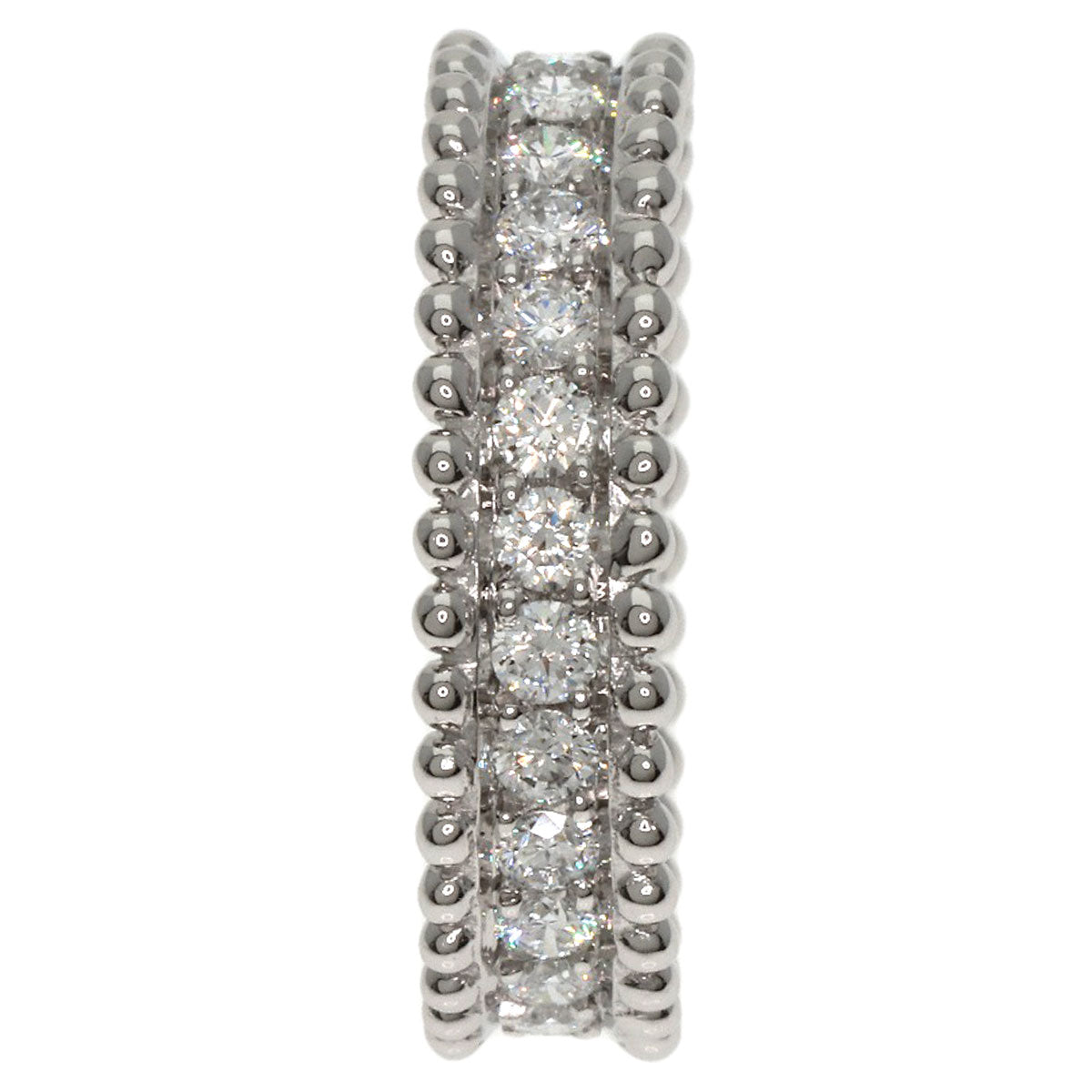 Van Cleef & Arpels Estelle Marriage Full Eternity Diamond #48 Ring Platinum PT950 Ladies [Used]