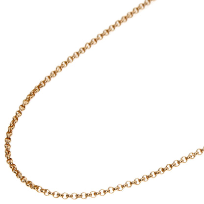 CELINE Chain 16.5" Necklace K18 Pink Gold Ladies [Used]