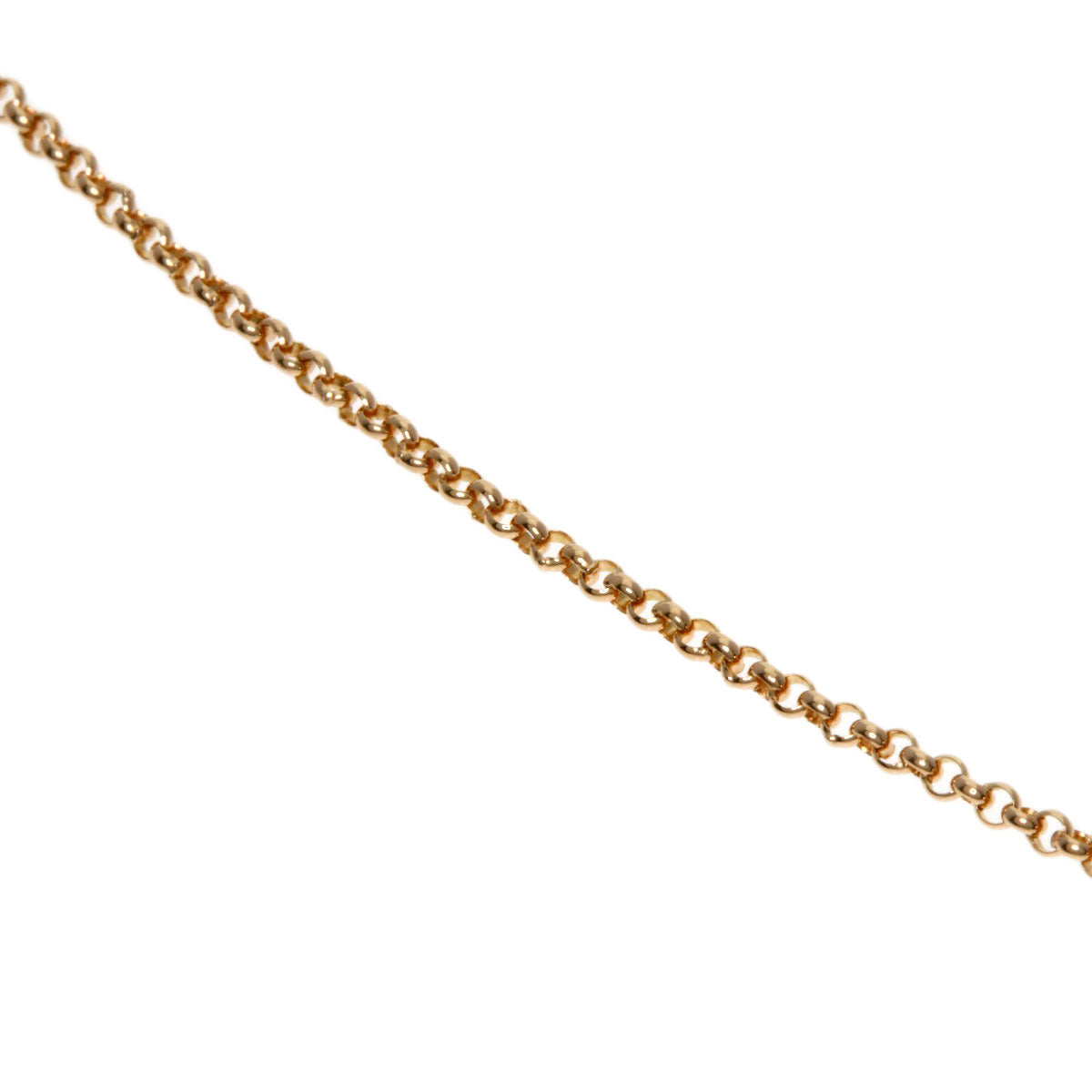 CELINE Chain 16.5" Necklace K18 Pink Gold Ladies [Used]
