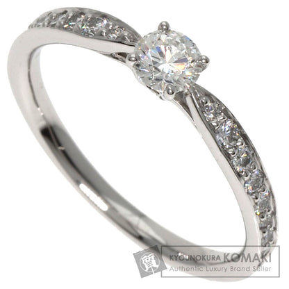 TIFFANY&Co. Harmony Round Lillian Cut Diamond Ring Platinum PT950 Ladies [Used]