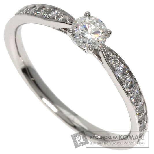 TIFFANY&Co. Harmony Round Lillian Cut Diamond Ring Platinum PT950 Ladies [Used]