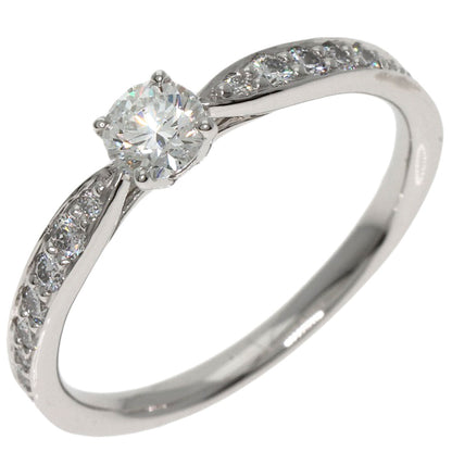 TIFFANY&Co. Harmony Round Lillian Cut Diamond Ring Platinum PT950 Ladies [Used]