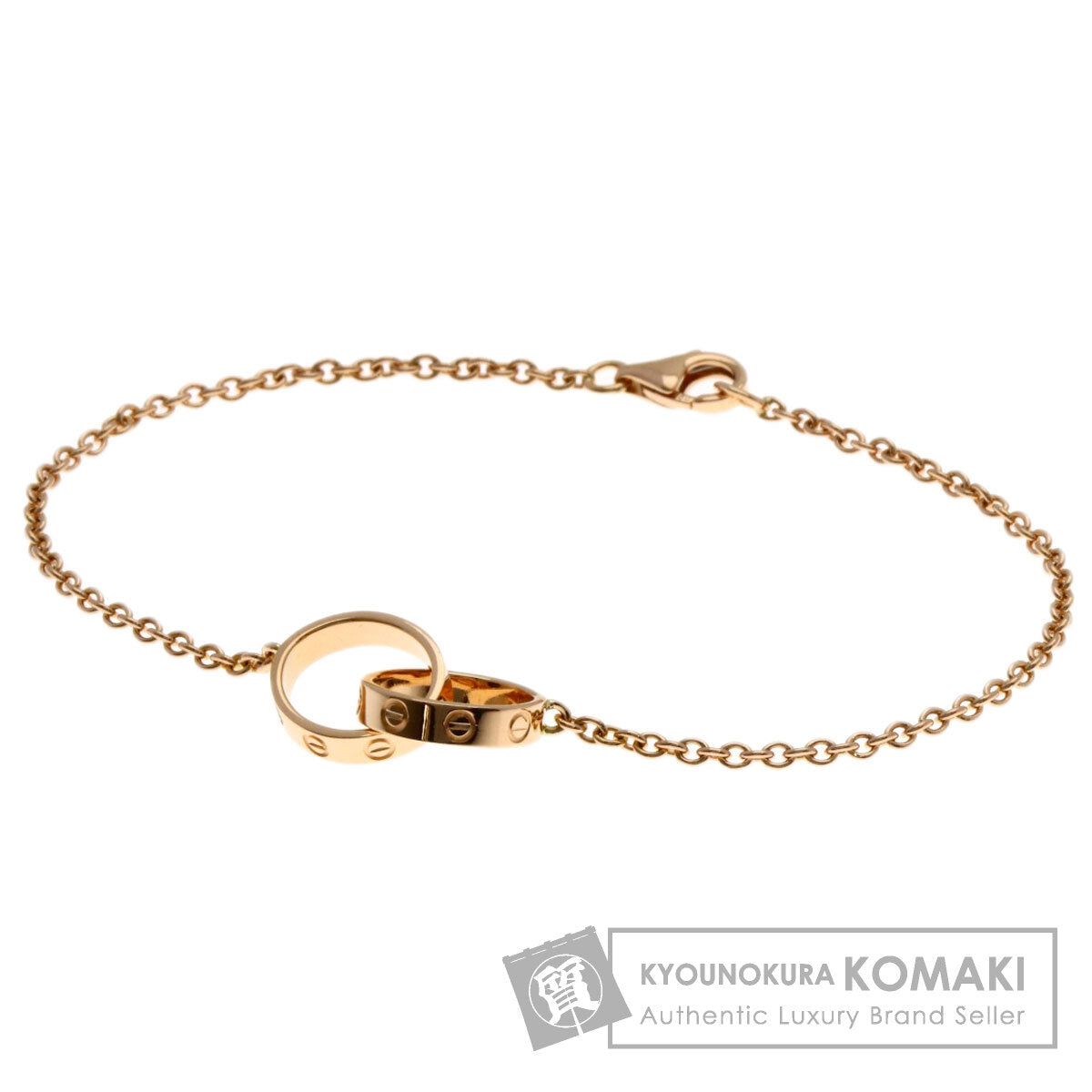 CARTIER Baby love Bracelet K18 Pink Gold Ladies [Used]