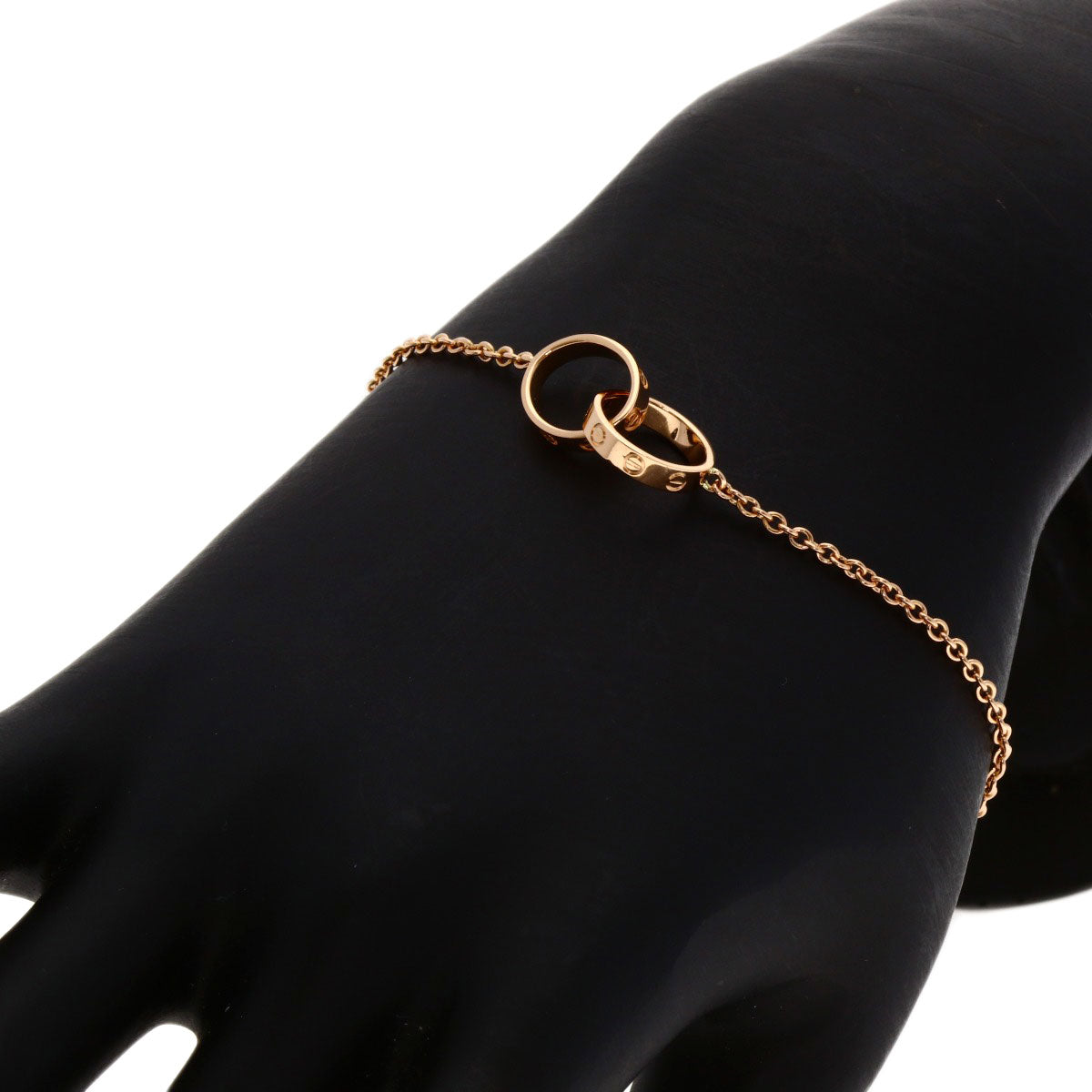 CARTIER Baby love Bracelet K18 Pink Gold Ladies [Used]