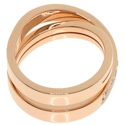 CARTIER Etincel de Cartier Diamond #51 Ring K18 Pink Gold Ladies [Used]