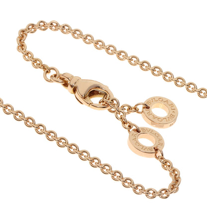 BVLGARI BVLGARI BVLGARI Pavé Diamond Onyx Necklace K18 Pink Gold Ladies [Used]