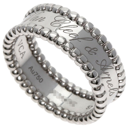 Van Cleef & Arpels Perle Senior Tulle #57 Ring K18 White Gold Ladies [Used]