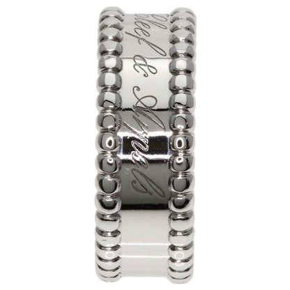 Van Cleef & Arpels Perle Senior Tulle #57 Ring K18 White Gold Ladies [Used]
