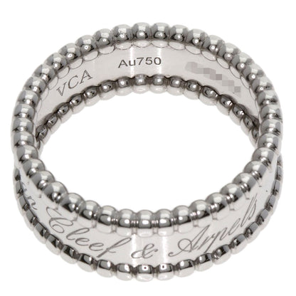 Van Cleef & Arpels Perle Senior Tulle #57 Ring K18 White Gold Ladies [Used]