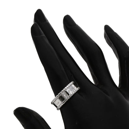 Van Cleef & Arpels Perle Senior Tulle #57 Ring K18 White Gold Ladies [Used]