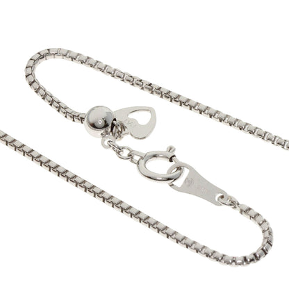 TASAKI Heart Shape Diamond Necklace K18 White Gold Ladies [Used]