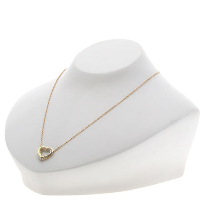 CARTIER Trinity heart Necklace K18 Pink Gold K18 White GoldLadies [Used]