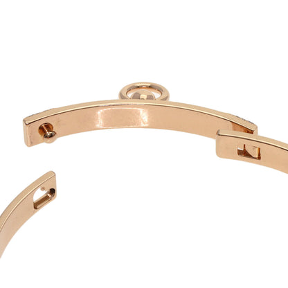 HERMES Collier de Chien Diamond ST Bracelet K18 Pink Gold Ladies [Used]
