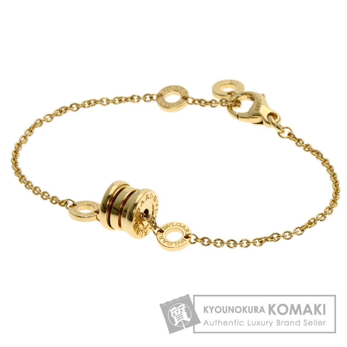 BVLGARI B.zero1 Bracelet K18 Yellow Gold Ladies [Used]