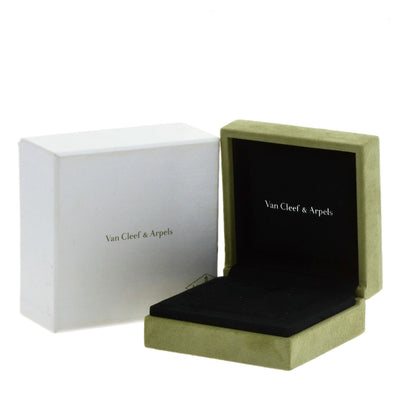 Van Cleef & Arpels Vintage Alhambra Bullseye 1P Diamond Necklace K18 Pink Gold Ladies [Used]