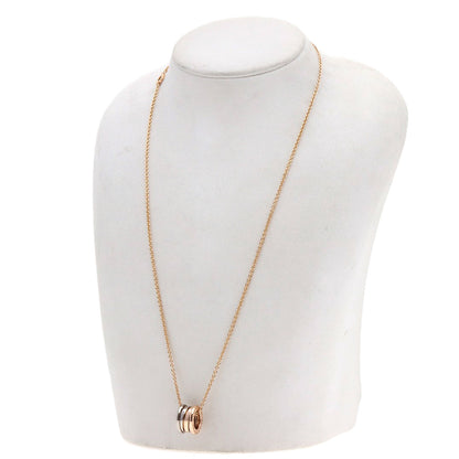 BVLGARI B.zero1 Perfect Mistake Necklace K18 Pink Gold K18 White GoldLadies [Used]
