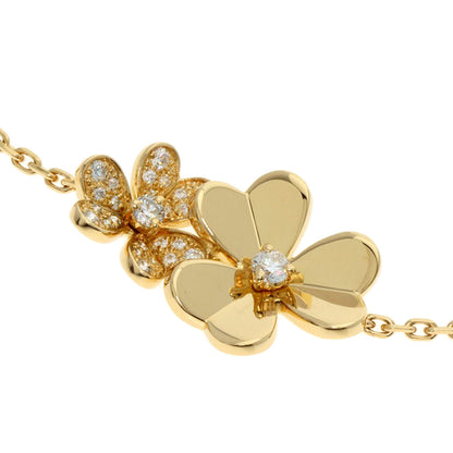 Van Cleef & Arpels Frivole 5 Flower Diamond Bracelet K18 Yellow Gold Ladies [Used]