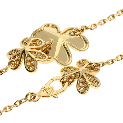 Van Cleef & Arpels Frivole 5 Flower Diamond Bracelet K18 Yellow Gold Ladies [Used]