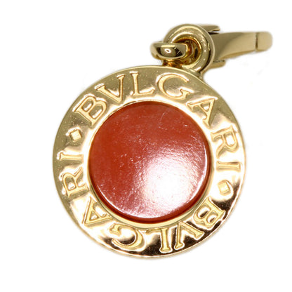 BVLGARI BVLGARI BVLGARI Coral Pendant top K18 Yellow Gold Ladies [Used]