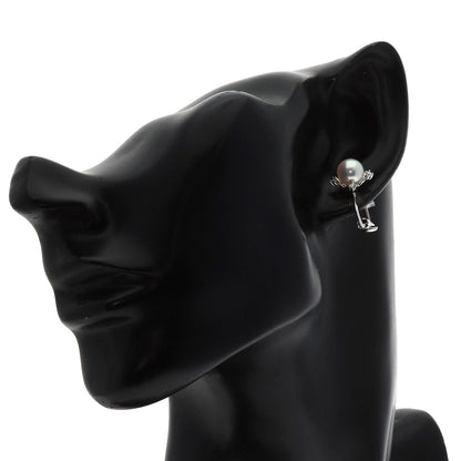 TASAKI Pearl Pearl Diamond Earring K18 White Gold K14WGLadies [Used]