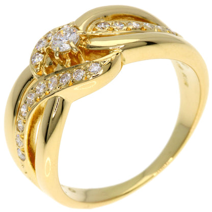 TASAKI Diamond Ring K18 Yellow Gold Ladies [Used]