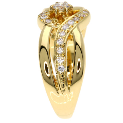 TASAKI Diamond Ring K18 Yellow Gold Ladies [Used]