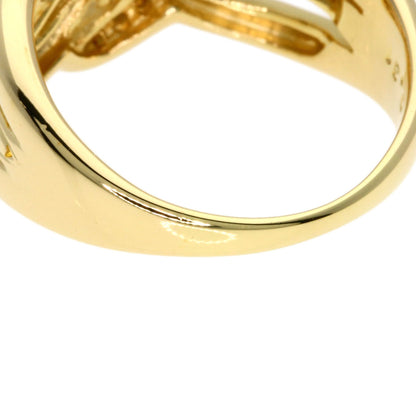 TASAKI Diamond Ring K18 Yellow Gold Ladies [Used]