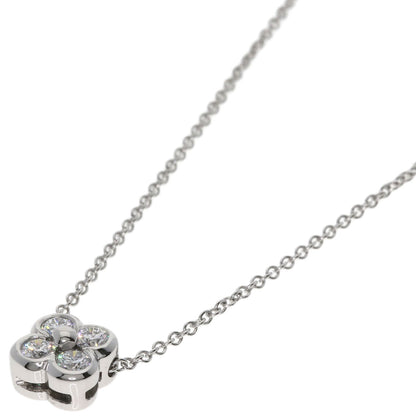 TIFFANY&Co. Bezel set Diamond Necklace Platinum PT950 Ladies [Used]