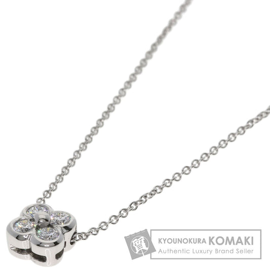 TIFFANY&Co. Bezel set Diamond Necklace Platinum PT950 Ladies [Used]