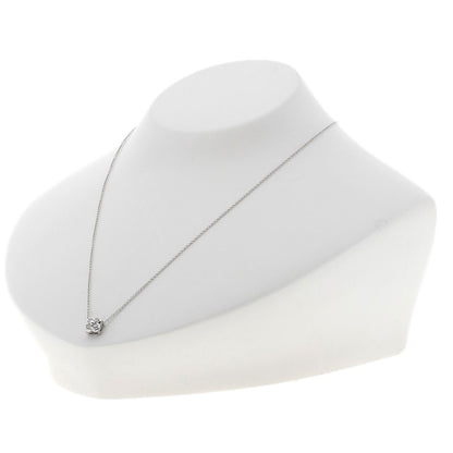 TIFFANY&Co. Bezel set Diamond Necklace Platinum PT950 Ladies [Used]