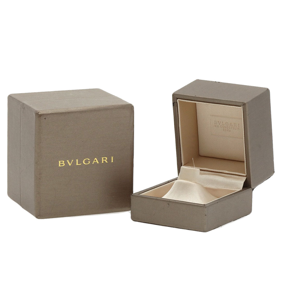 BVLGARI Serpenti Malachite Diamond Ring K18 Pink Gold Ladies [Used]