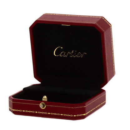CARTIER mini love earring K18 Pink Gold Ladies [Used]