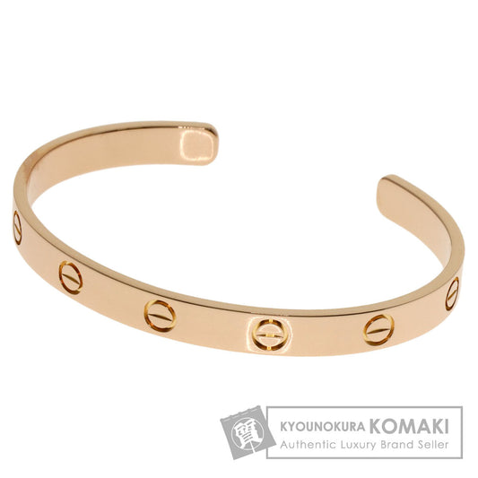 CARTIER Open LOVE Bracelets #17 Bracelet K18 Pink Gold Ladies [Used]