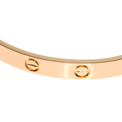 CARTIER Open LOVE Bracelets #17 Bracelet K18 Pink Gold Ladies [Used]