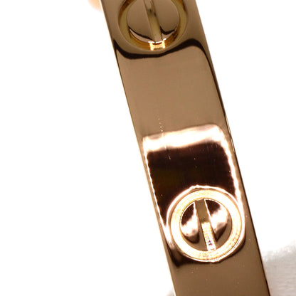 CARTIER Open LOVE Bracelets #17 Bracelet K18 Pink Gold Ladies [Used]