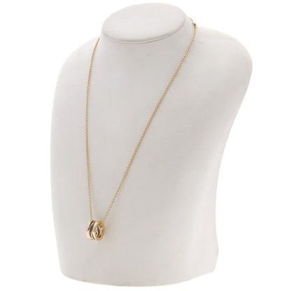 BVLGARI B.zero1 Legend Black Ceramic Necklace K18 Pink Gold Ladies [Used]