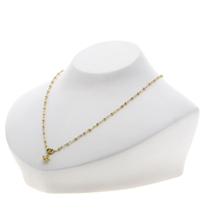 GUCCI Flora Diamond Necklace K18 Yellow Gold Ladies [Used]