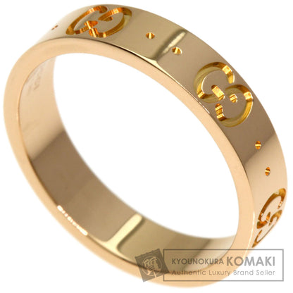 GUCCI Icon # 11 Ring K18 Pink Gold Ladies [Used]