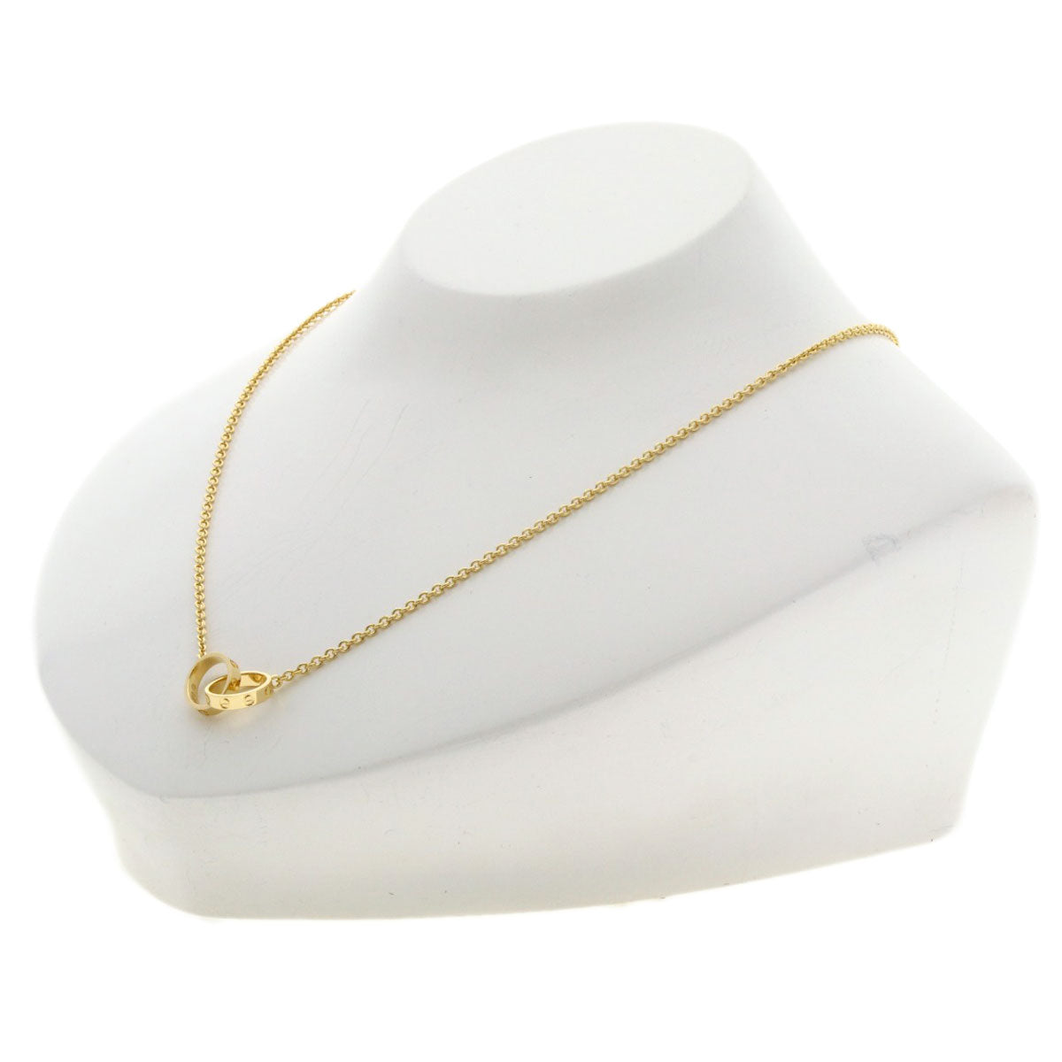 CARTIER Baby love Necklace K18 Yellow Gold Ladies [Used]