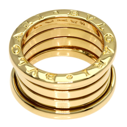 BVLGARI B.zero1 4 Band #48 Ring K18 Yellow Gold Ladies [Used]