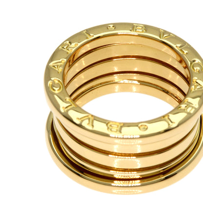 BVLGARI B.zero1 4 Band #48 Ring K18 Yellow Gold Ladies [Used]